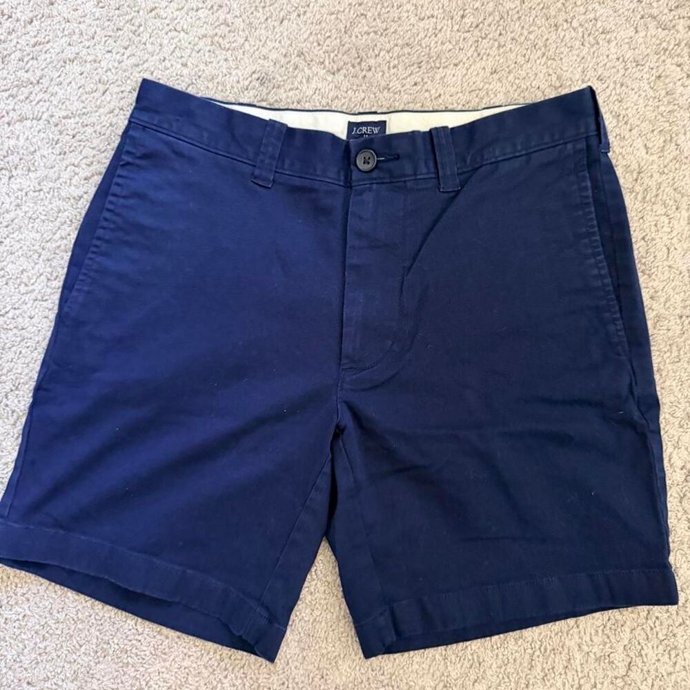 Jcrew Men's Navy and Blue Shorts